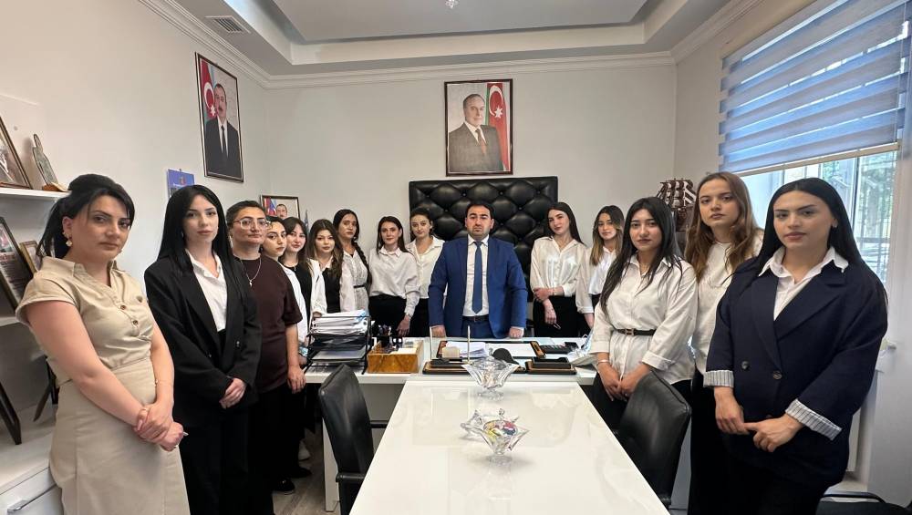 Dövlət Arxivinin Şəki filialına tələbələrin ekskursiyası təşkil edilib