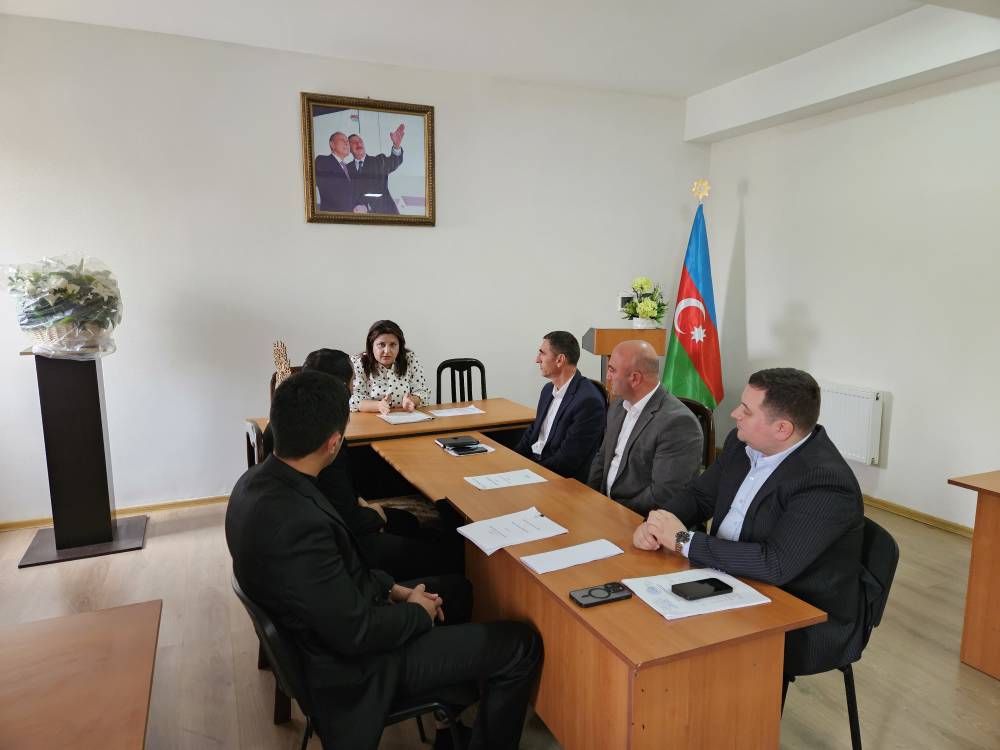 Dövlət Arxivinin Gəncə filialında hesabat yığıncağı keçirilib